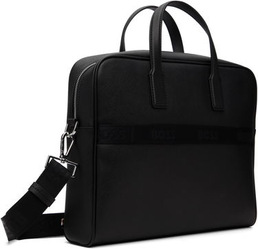 Taška cez rameno BOSS Notebook Bag Čierna | 50483563, 2