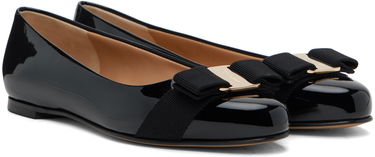 Šaty FERRAGAMO Salvatore Ferragamo Varina Bow Ballerina Flats Čierna | 01A181 - 574556, 3