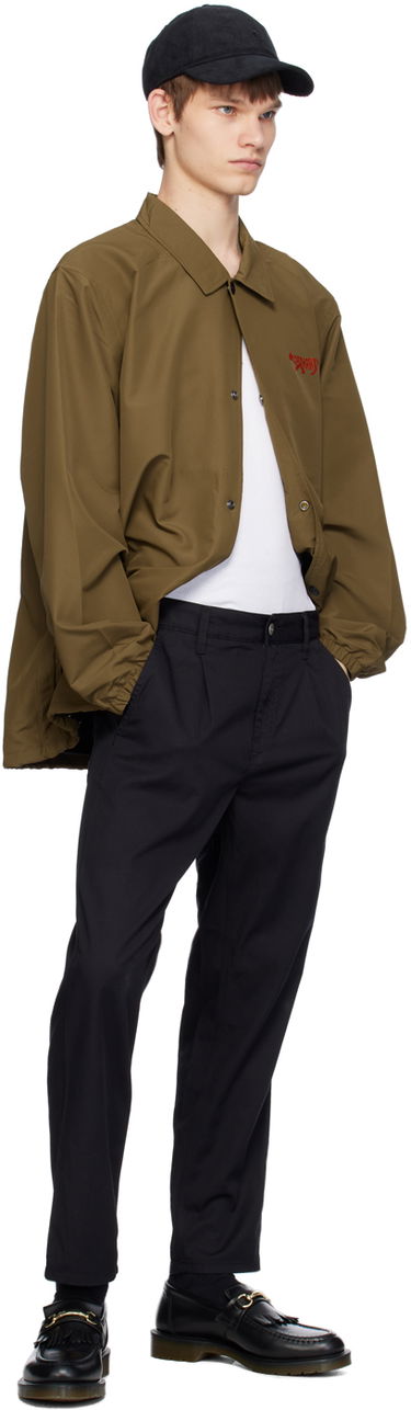 Vetrovka Carhartt WIP Embroidered Logo Coach Jacket Hnedá | I032974, 3
