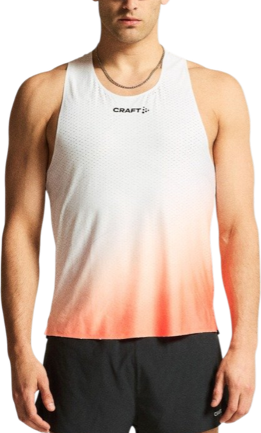 Tielko Craft Craft Race Day Singlet Biela | 1915387-900007, 0