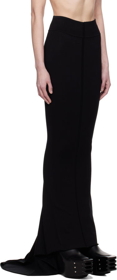 Sukňa Rick Owens Rick Owens Hollywood Dauphine Maxi Skirt Hnedá | RP01E7689 VI, 4