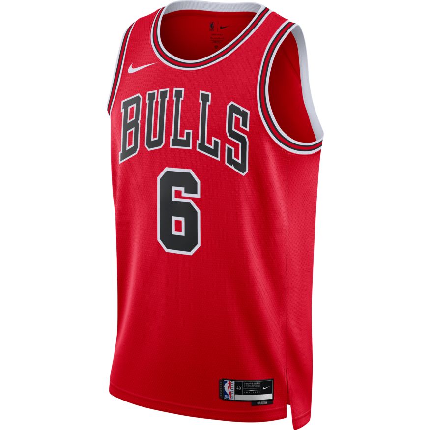 Dres Nike Dri-FIT NBA Caruso Alex Chicago Bulls Icon Edition 2022/23 Swingman Jersey Červená | DN2000-661, 0