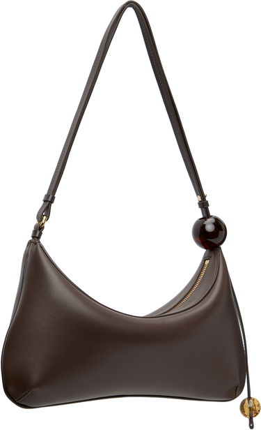 Taška cez rameno Jacquemus Jacquemus 'The large Bisou Perle' Shoulder Bag Hnedá | 25E251BA410-3171, 2