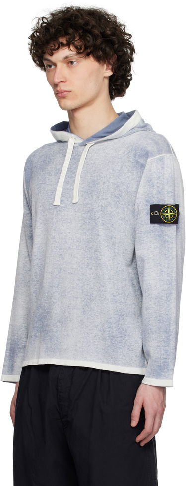 Mikina Stone Island Stone Island Raw Hand Light Reversible Hoodie Modrá | K1S15 5100029 S00Z2, 3