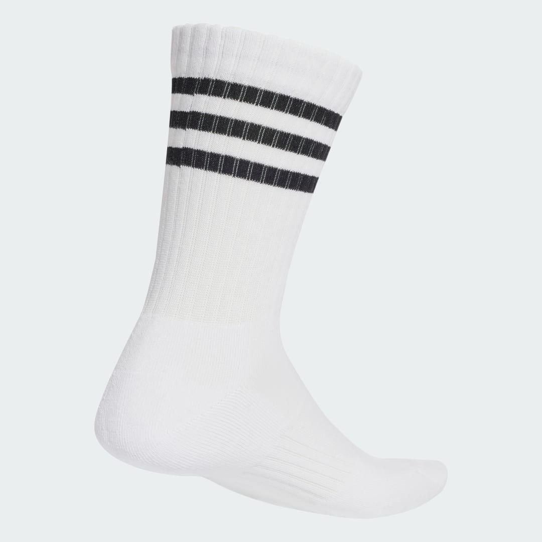 Ponožky adidas Performance 3-Stripes Cushioned Crew Socks (3 Pairs) Biela | JG5853, 0