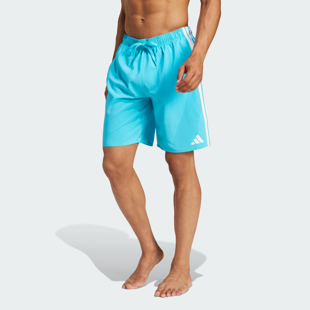 Plavky adidas Performance Swim Trunks 8-Inch Modrá | JD4241, 0