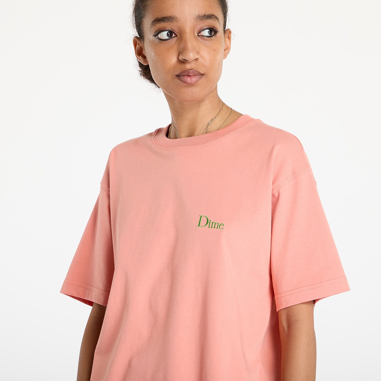 Classic Small Logo T-Shirt UNISEX Pink Clay XS