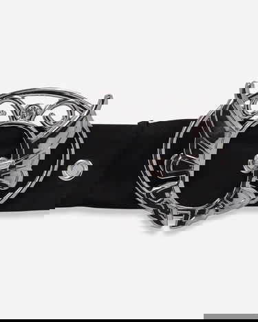 Taška cez rameno Chopova Lowena Patches Decorated Shoulder Bag Čierna | 6455 BLCK, 5