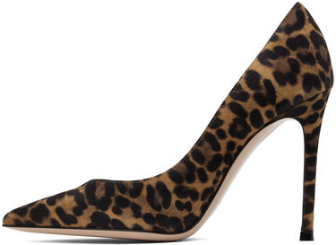Tenisky a topánky Gianvito Rossi Suede Leopard Print Pumps Hnedá | G28470-15RIC-CMD, 2
