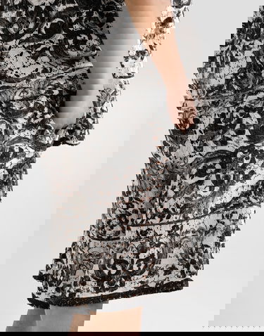 Šortky Dolce & Gabbana Dolce & Gabbana Majolica-Print Crochet Lace Shorts Rôznofarebný | GV37ATHH5EKIZ3TN, 2