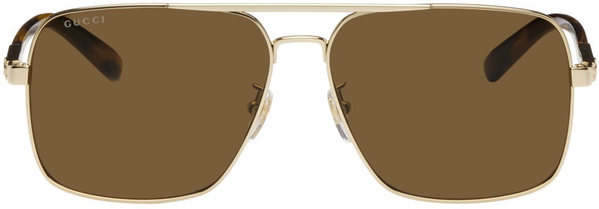 Slnečné okuliare Gucci Square Béžová | GG1289S, 0