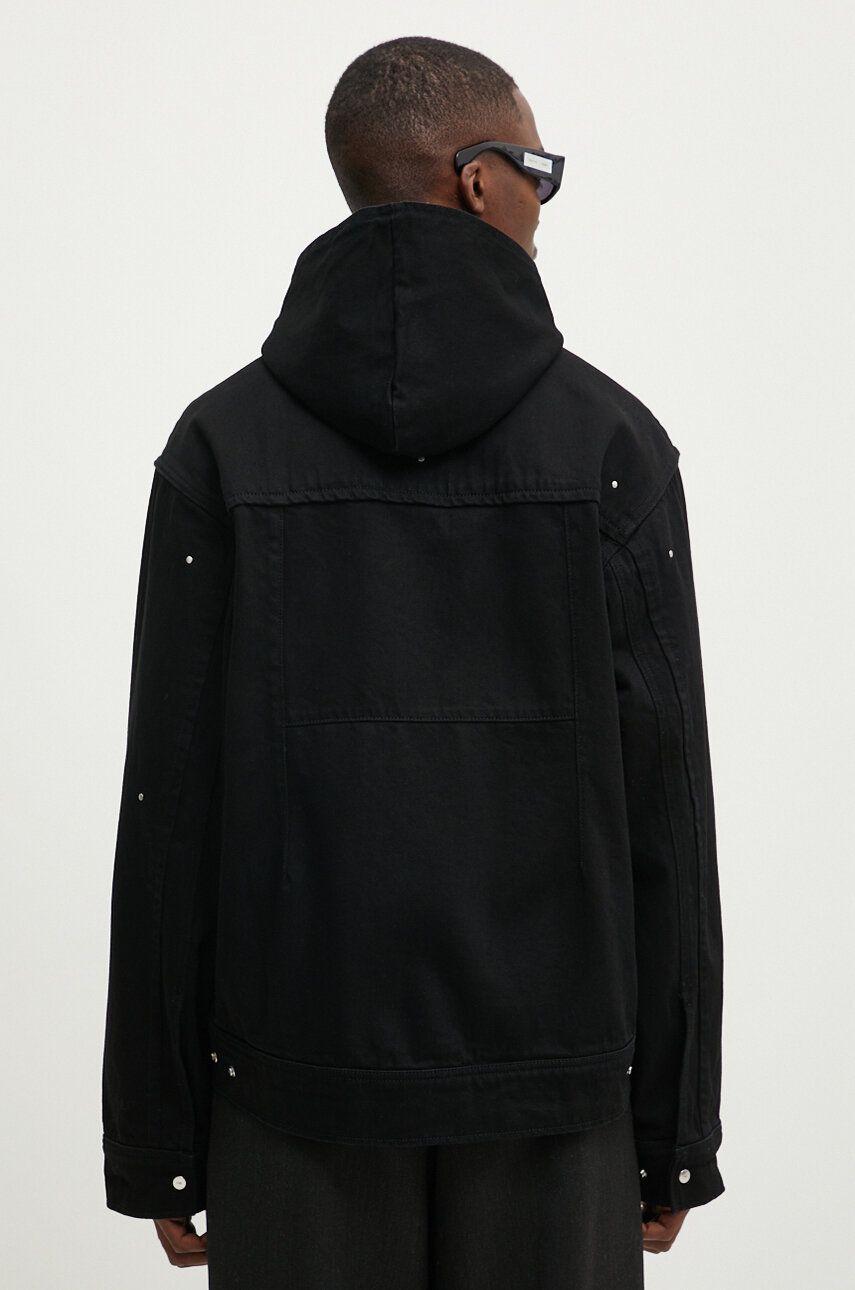 Hooded Denim Jacket