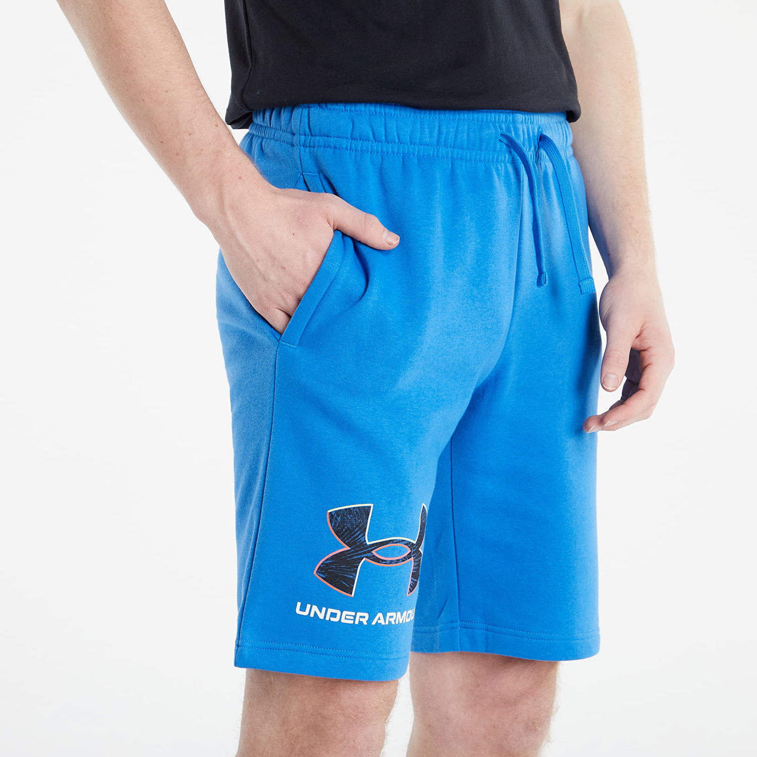 Šortky Under Armour Rival Flc Graphic Short Modrá | 1370350-474, 0