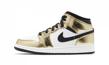 Tenisky a topánky Jordan Air Jordan 1 Mid SE Metallic Gold (GS) Metalická | DC1420-700, 0