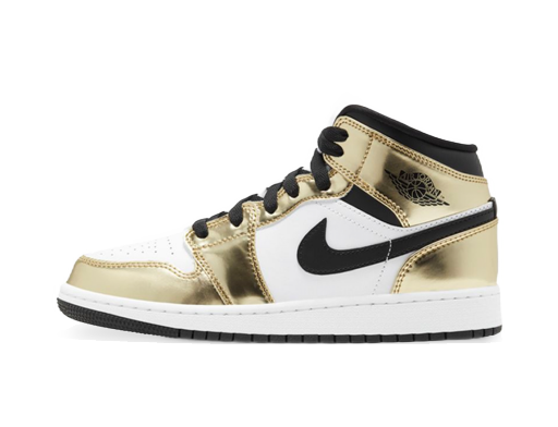 Tenisky a topánky Jordan Air Jordan 1 Mid SE Metallic Gold (GS) Metalická | DC1420-700