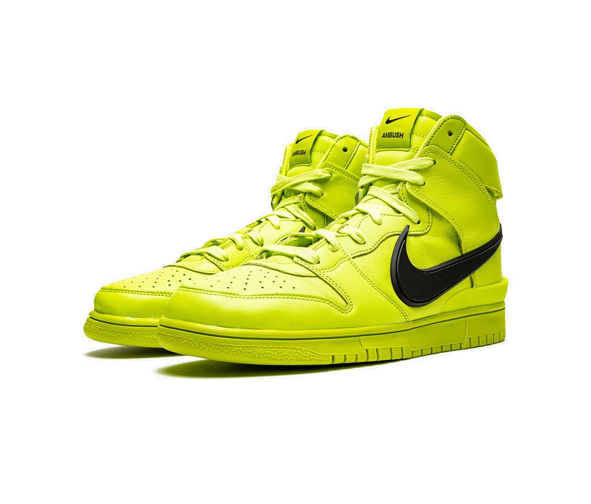 Tenisky a topánky Nike AMBUSH x Dunk High "Flash Lime" Žltá | CU7544-300, 1