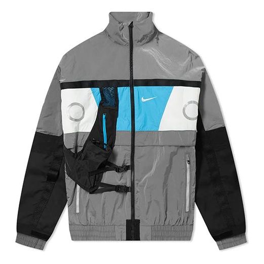 Bomber bunda Nike ISPA Series 3M Reflective Jacket Šedá | CD6368-012