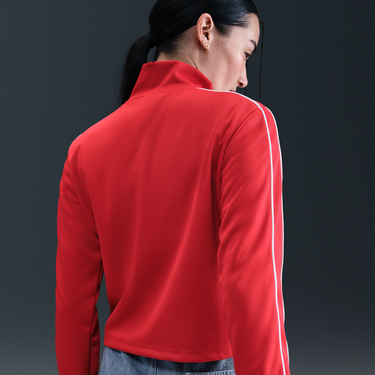 Bunda Nike Sportswear Cropped Track Jacket Červená | IM0327-657, 2