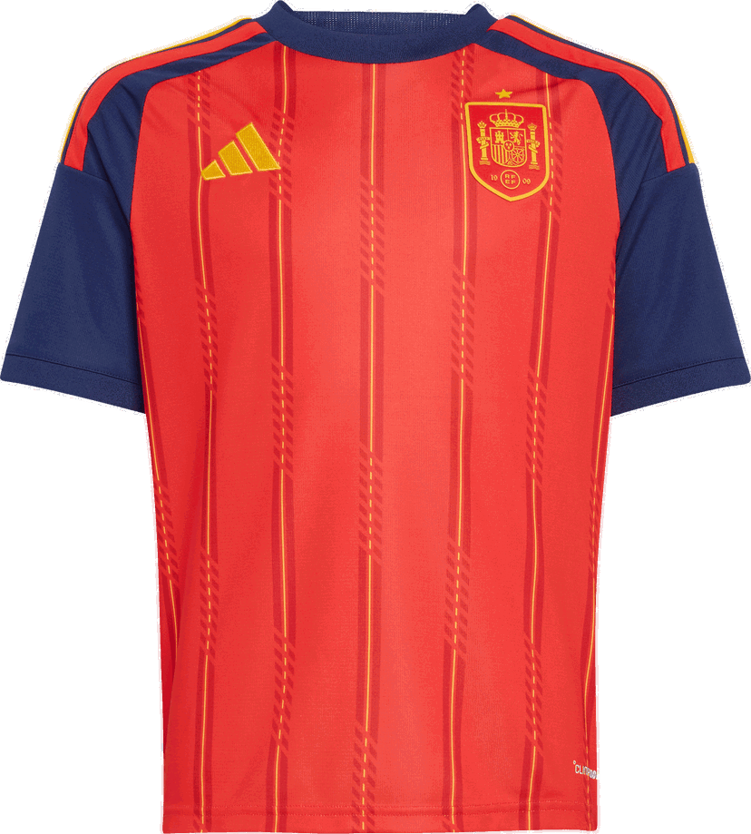 Dres adidas Originals Spain Home 2026 Youth Kids Football Jersey Červená | jz5774