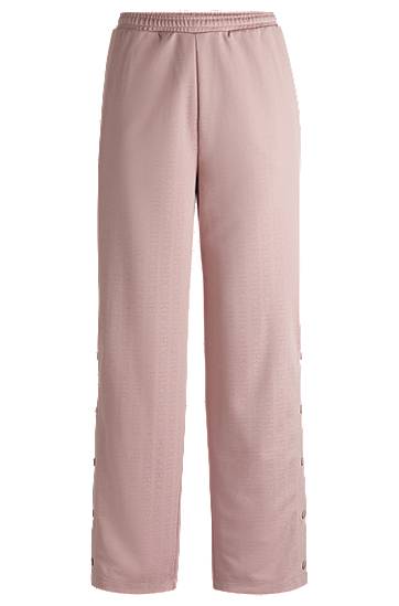 Tepláky BOSS Oversized Tracksuit Bottoms Ružová | 50531183