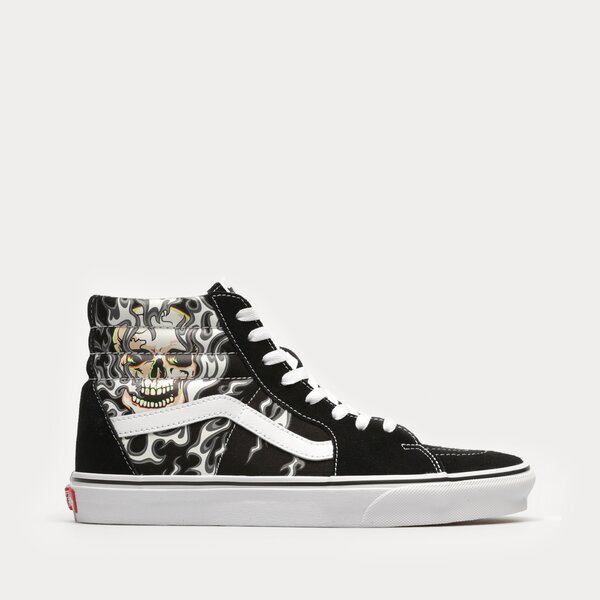 Sk8-Hi Flaming Skull