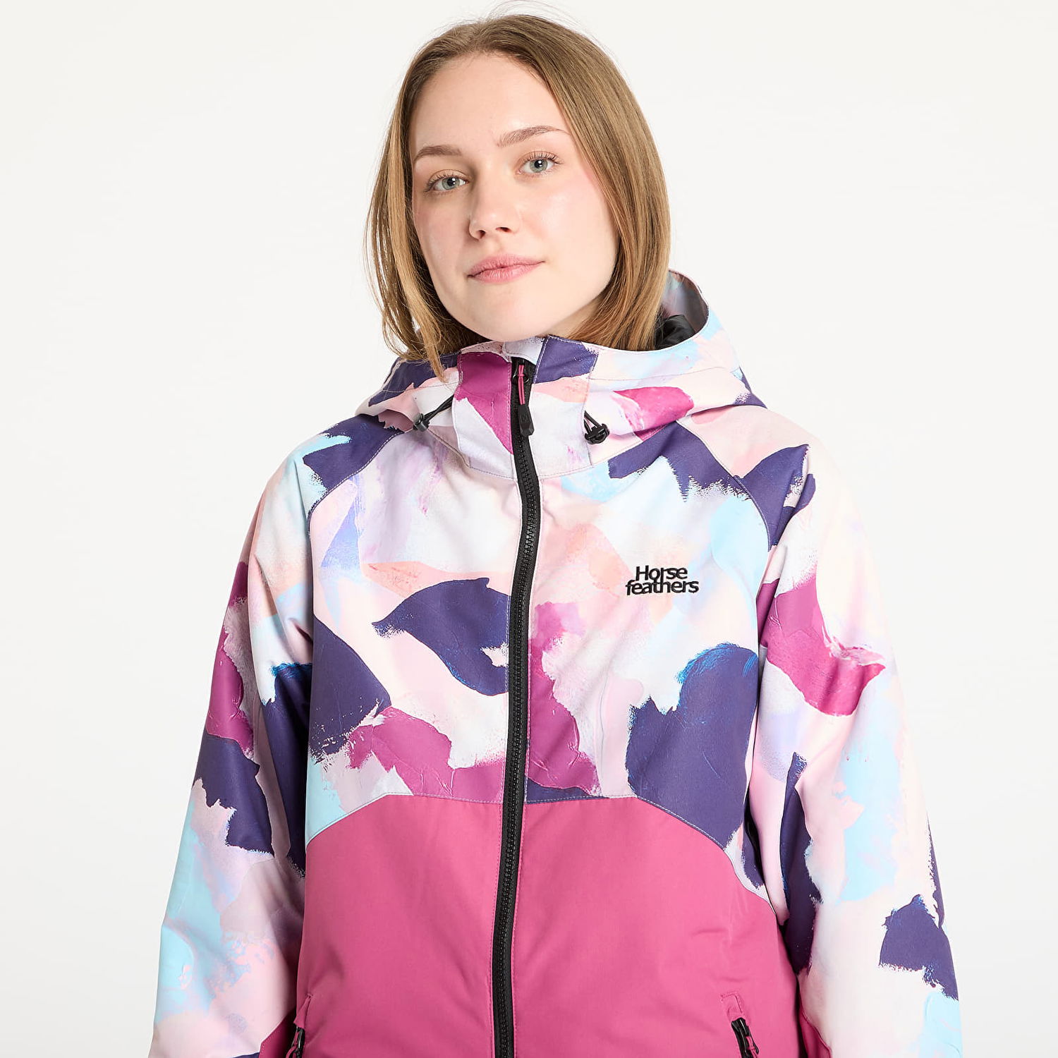 Bunda Horsefeathers Horsefeathers Halia Abstract Paint Ski Jacket Rôznofarebný | OW223D, 1