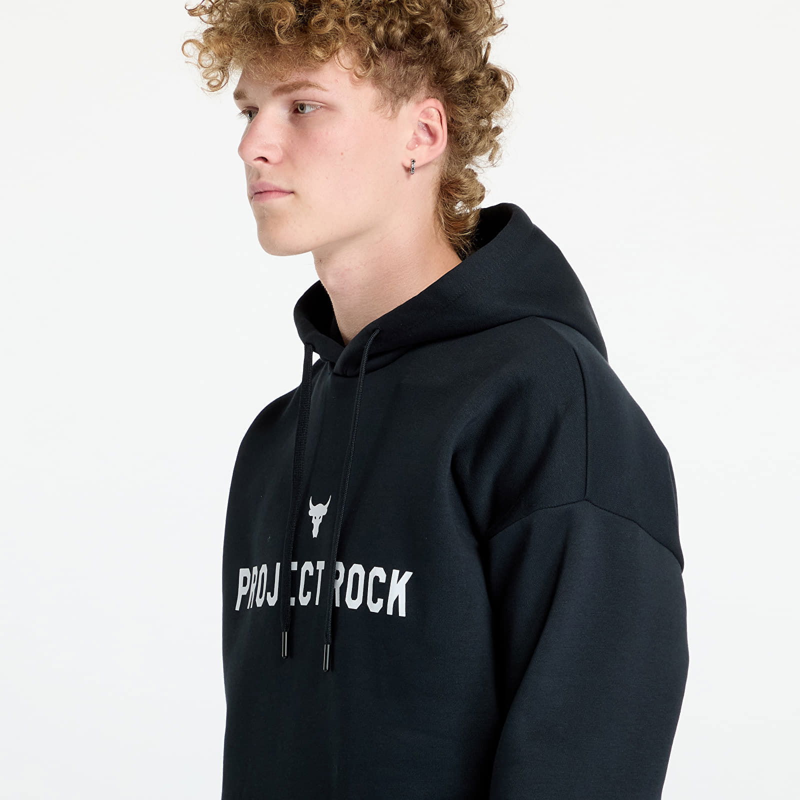 Project Rock Icon Fleece Hoody Black