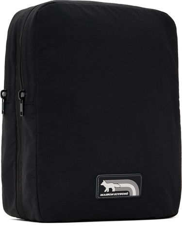 Cestovná taška MAISON KITSUNÉ Maison Kitsuné Flash Fox Weekender Packable Duffle Bag Čierna | OM05175WQ4034, 3