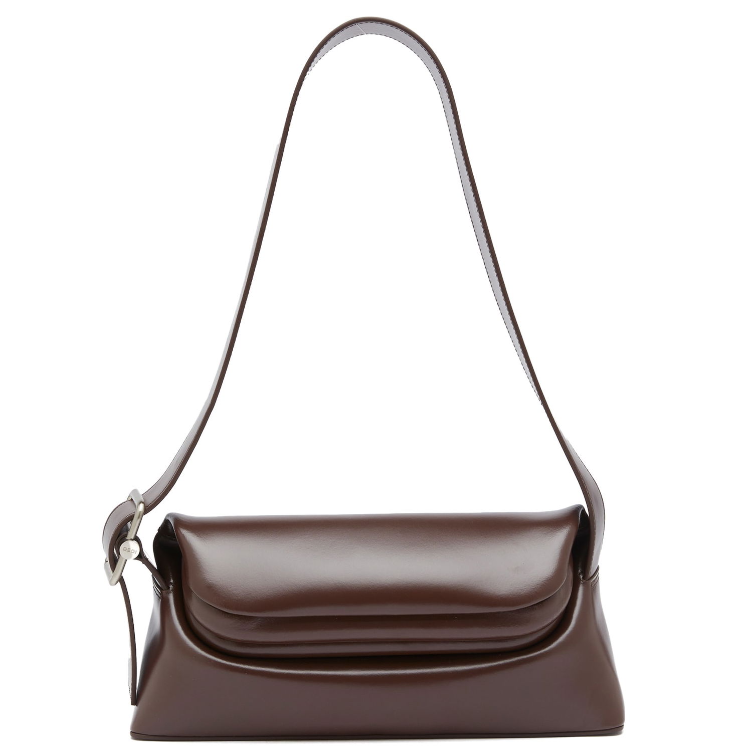 Taška cez rameno OSOI Leather Shoulder Bag Hnedá | 23SB010-16-04, 1