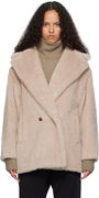 Max Mara Olga Short Faux-Fur Coat