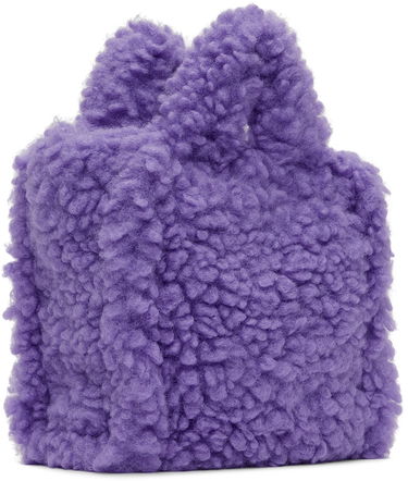 Tote bag STAND STUDIO Stand Studio Lizzie Sherpa Tote Bag Fialová | 61527-9011, 2