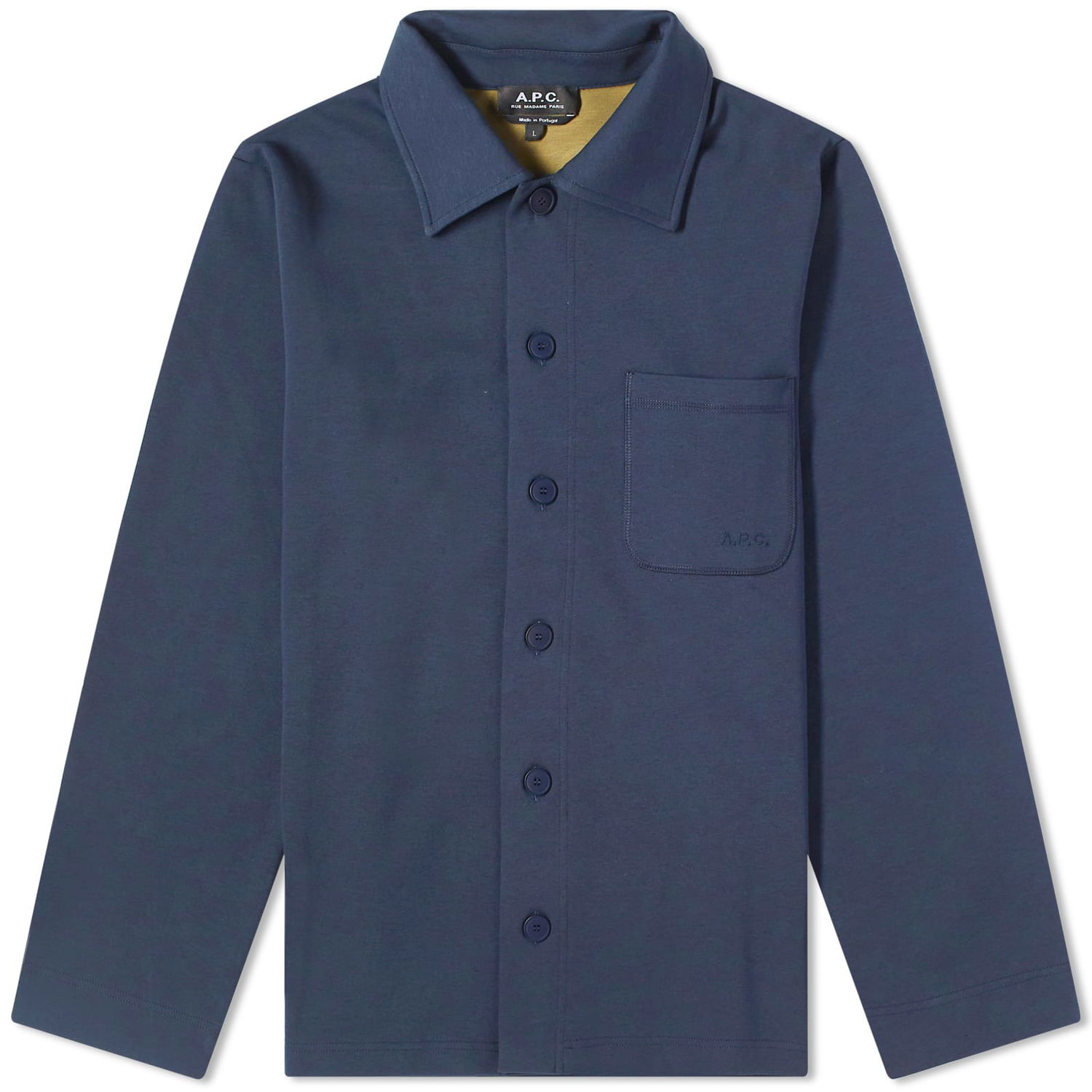 Bunda A.P.C. Charlie Work Jacket Navy | COGCH-H03175-IAJ, 0
