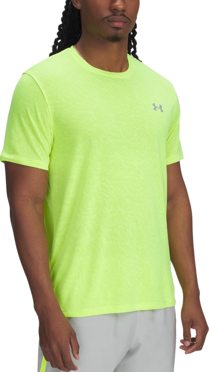 Tričko Under Armour Under Armour UA Launch Camo Short Sleeve T-Shirt Žltá | 1386681-731, 0