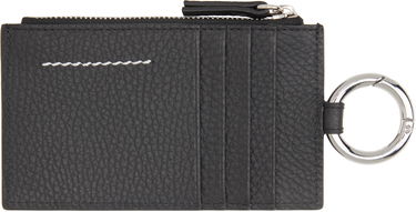 Peňaženka Maison Margiela MM6 Maison Margiela Zip Card Holder with Key Ring Čierna | SA6UI0031 P8336, 2