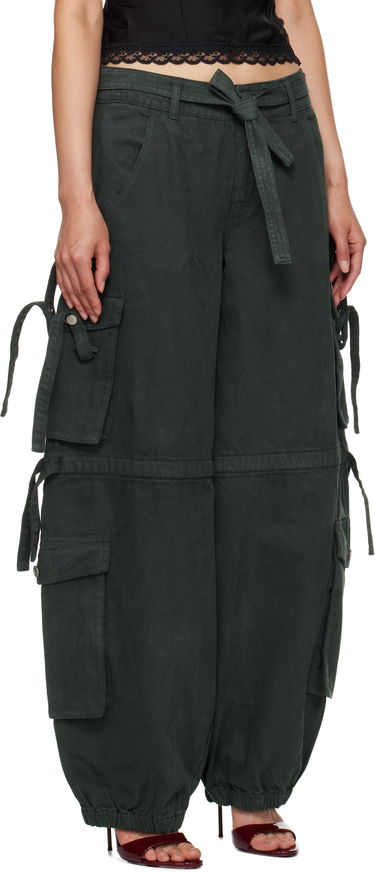 Cargo nohavice GUIZIO Guizio Anais Cargo Pants Zelené | F24203W100, 1