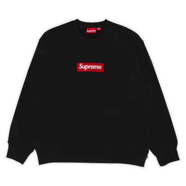 Mikina Supreme Box Logo Crewneck "Black" Čierna | FW22SW65 BLACK, 0
