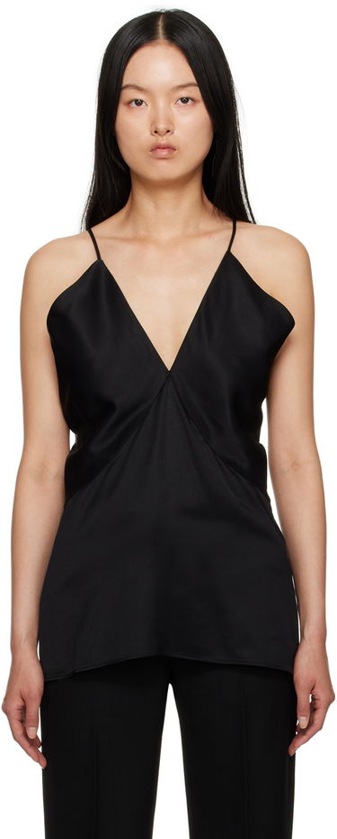 Tielko TOTEME TOTEME Draped Camisole Čierna | 233-5066-279, 0