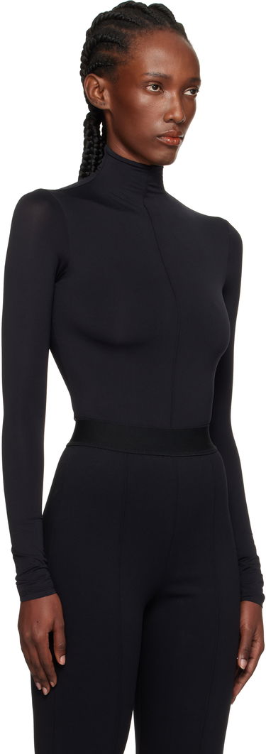 Body WARDROBE.NYC Long Sleeve Bodysuit Čierna | W1086R18JE, 1