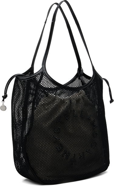 Tote bag Stella McCartney Stella McCartney Logo Mesh Tote Čierna | 7B0170WP0595, 1