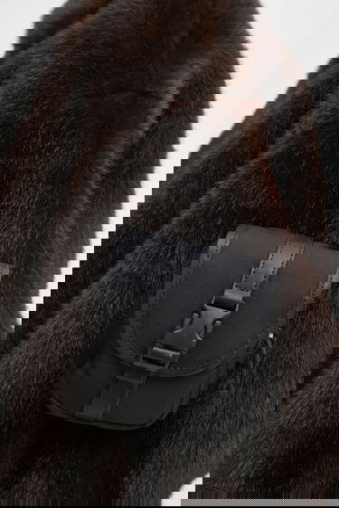 Bomber bunda Coperni Faux Fur Bomber Jacket Hnedá | COPBL33F9015, 4