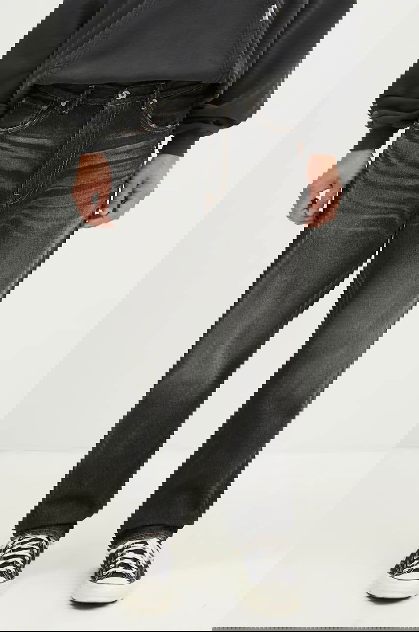 Džínsy BAPE A Bathing Ape One Point Regular Fit 13 Oz Denim Jeans Čierna | 1K80150006, 0