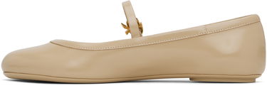 Tenisky a topánky Gianvito Rossi Carla Ballerina Flats Béžová | G22223-05GOM-NUI, 2