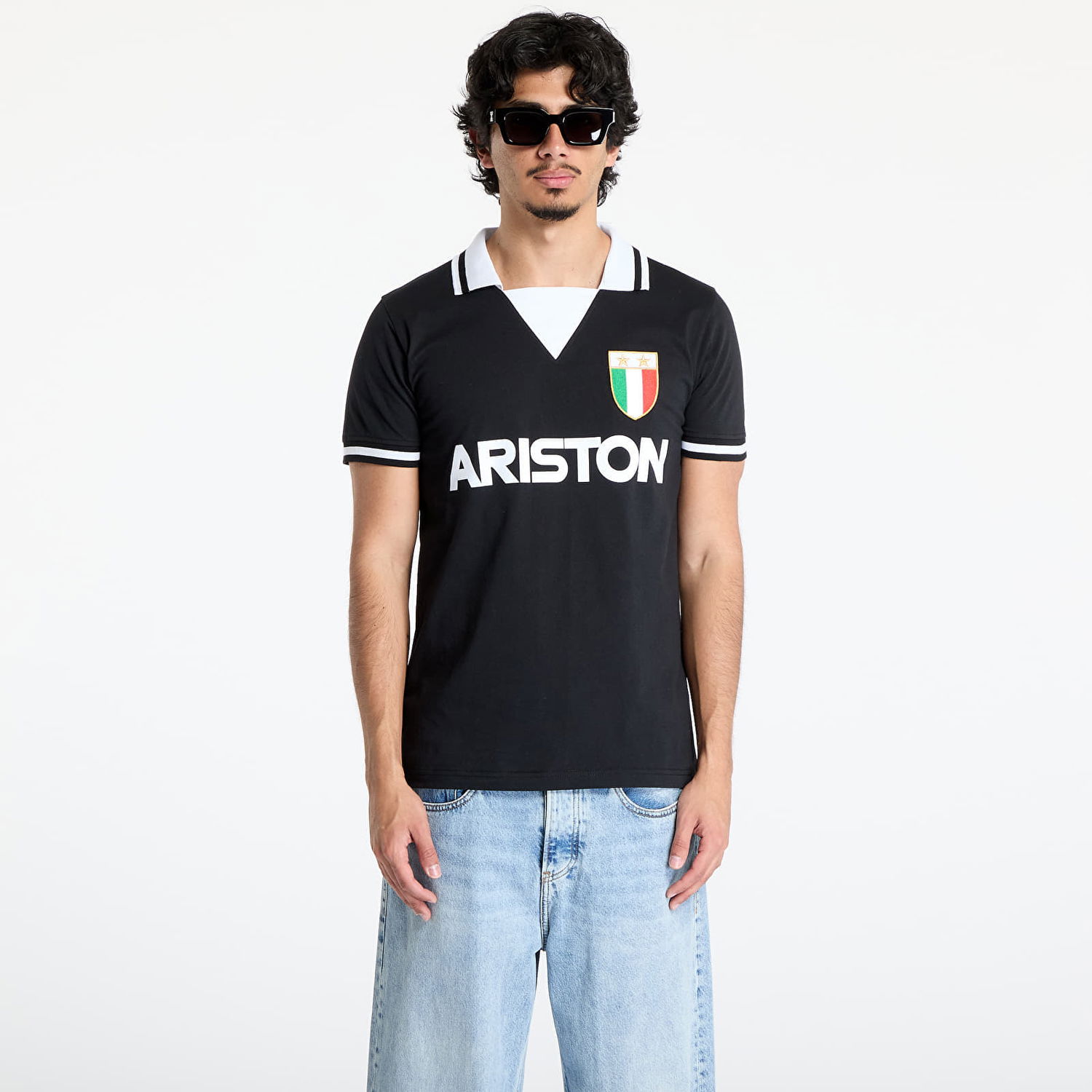 Dres COPA COPA Juventus 1986-87 Away Retro Football Shirt Čierna | 298-004, 0