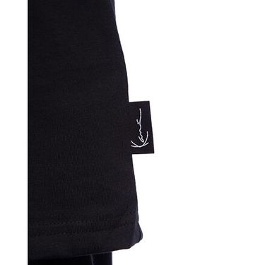 Tričko Karl Kani Karl Kani Woven Signature Chrome Logo Crop Tee Čierna | KK-60300358, 2