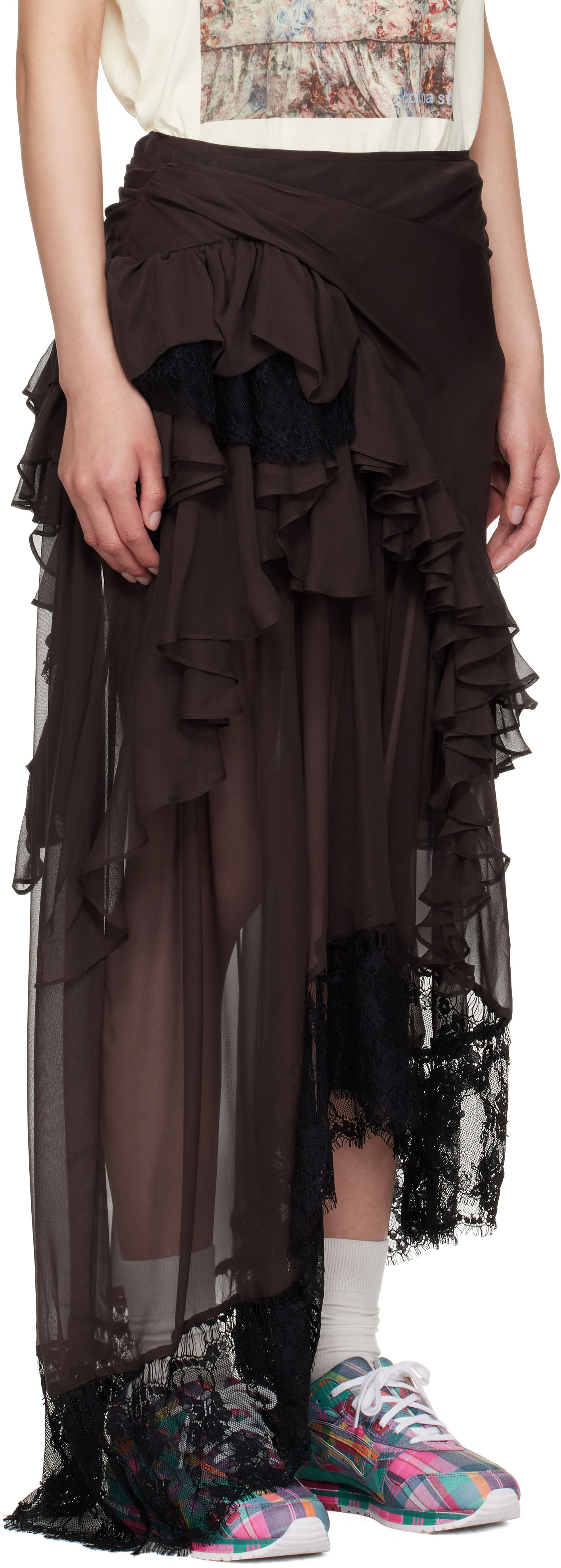 Sukňa Collina Strada Collina Strada Angelica Maxi Skirt Hnedá | XX7012, 1