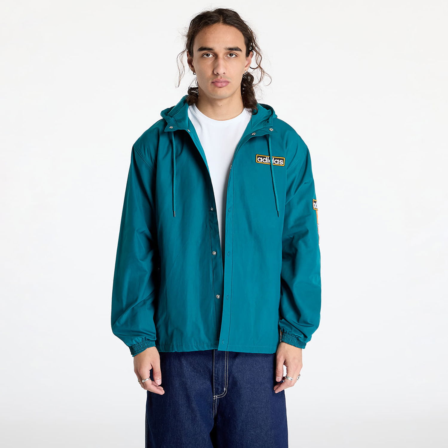 Bunda adidas Originals Jacket adidas Adibreak Windbreaker Legacy Teal S Modrá | IW5811, 0