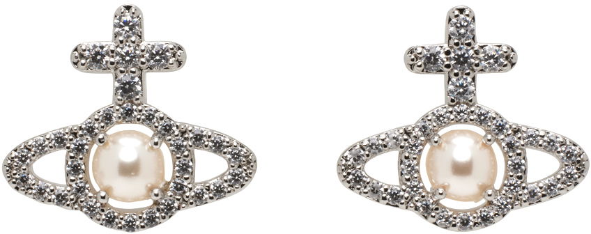 Náušnice Vivienne Westwood Vivienne Westwood Olympia Pearl Earrings Metalická | 6203007R-02P132-SM, 0