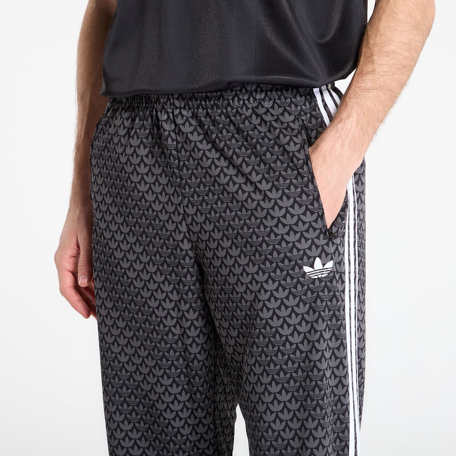 Tepláky adidas Performance Firebird Loose Monogram Track Pants Čierna | KC9159, 1