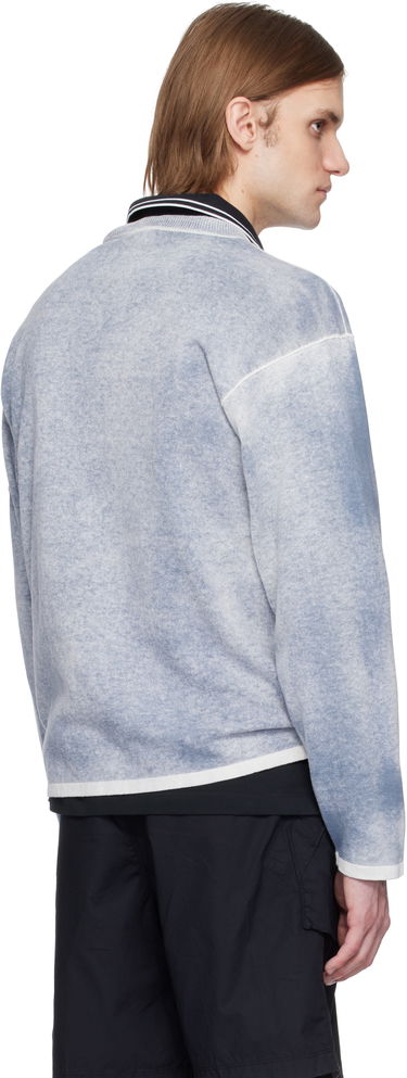 Sveter Stone Island Stone Island Raw Hand Light Organic Cotton Sweater Modrá | K1S15 5100030 S00Z2, 2