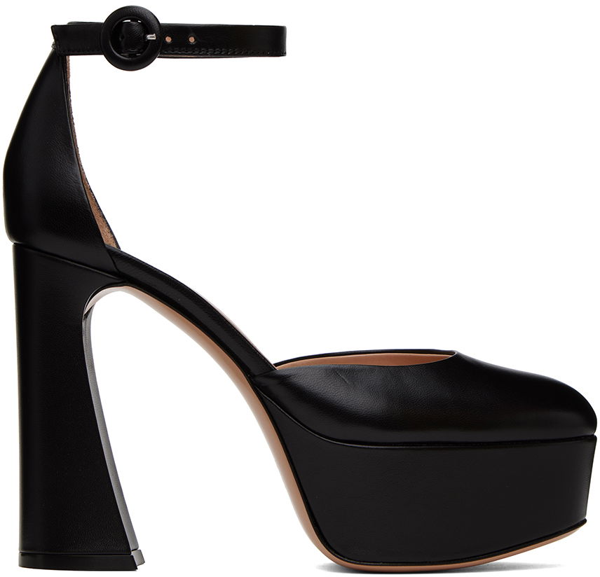 Tenisky a topánky Gianvito Rossi D'Orsay Platform Heels Čierna | G40389.70RIC.NAP, 0